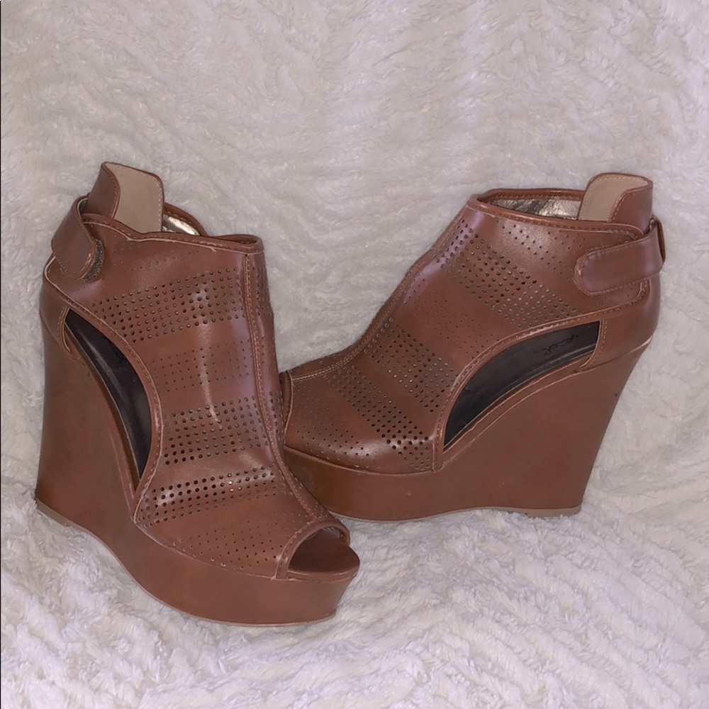 Qupid Wedge heels sandals size 8